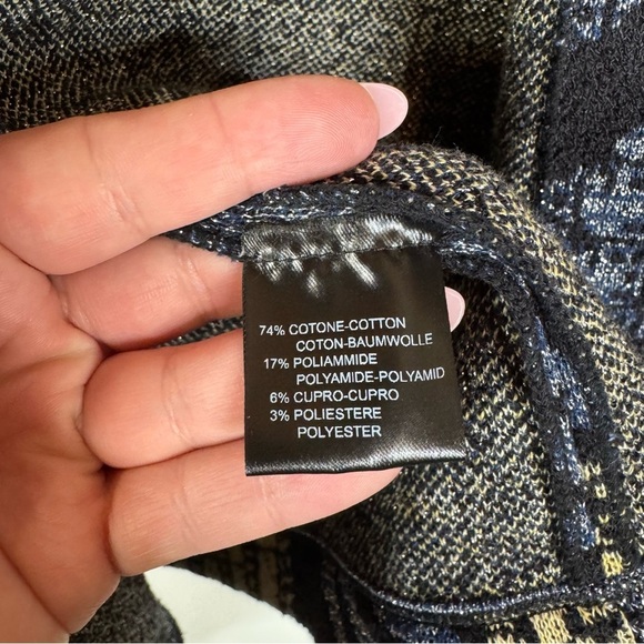 Maison Olga Open Front Metallic Detail Cardigan - Picture 5 of 5